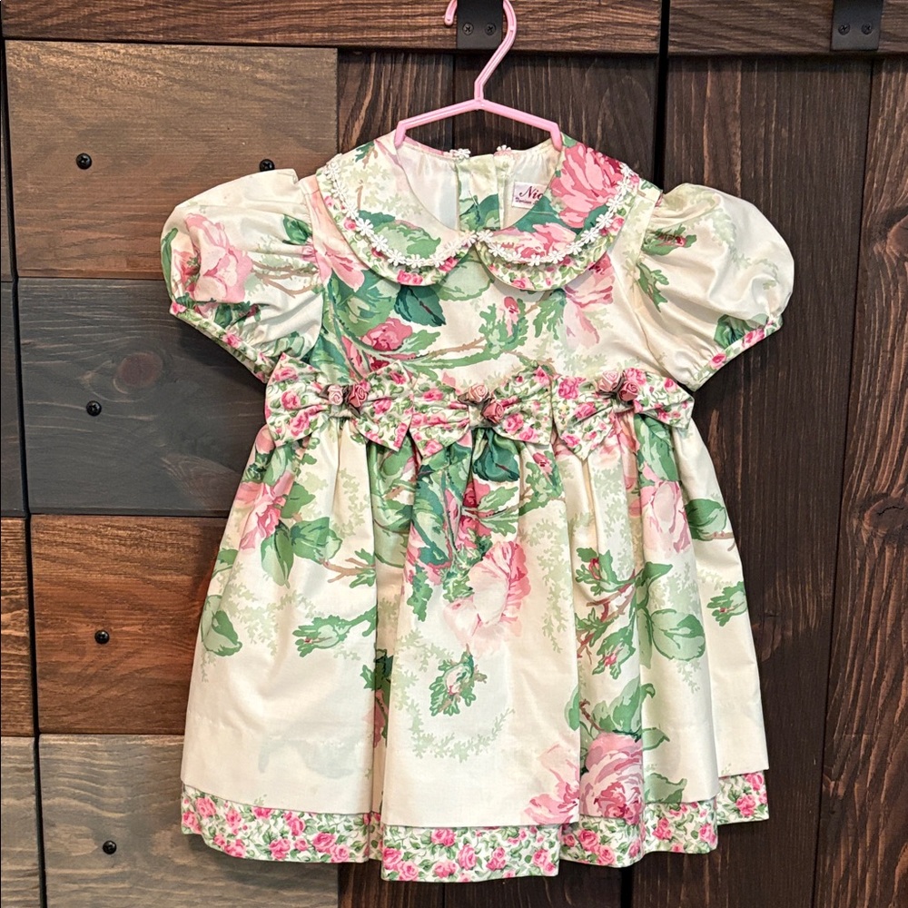 Floral Puff Sleeve Dress